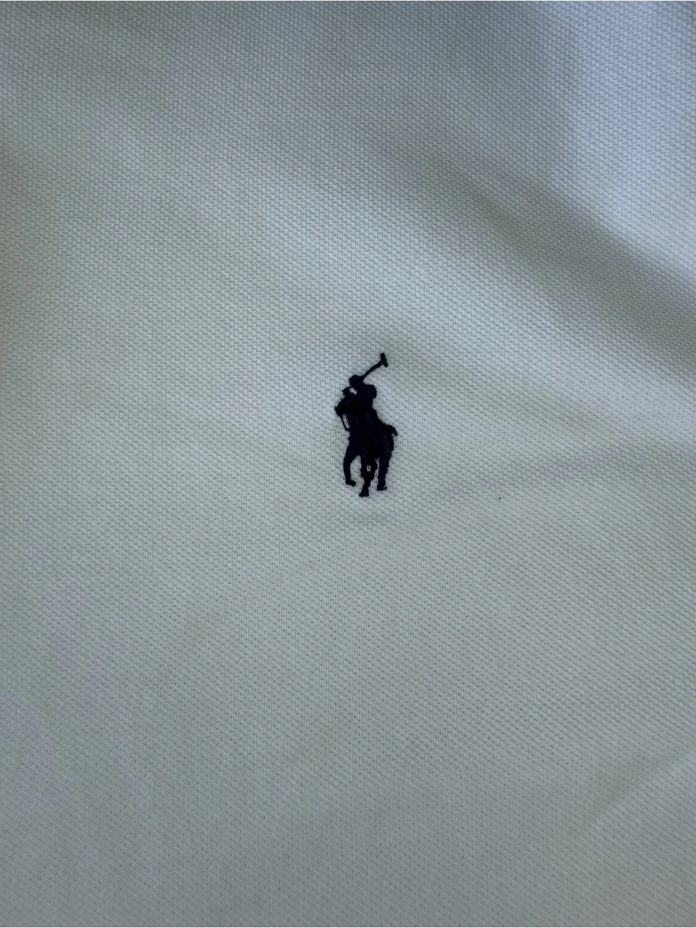 Polo Ralph Lauren White Pique Polo Shirt Men’s XL Classic Fit
